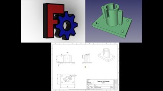 FreeCad 020 Tutorial Lezione 1 [upl. by Ran846]