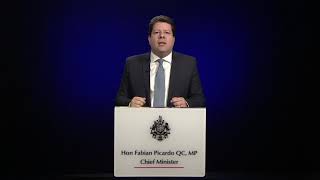 Statement by Gibraltar Chief Minister Fabian Picardo 24112018 [upl. by Hanyaz]