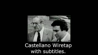 Tommy Bilotti Wiretap REAL Wiretap [upl. by Arlee]