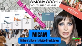 Top Footwear Trends for SS25 MICAM Milanos Buyer’s Guide Breakdown by Livetrend feat Simona Cochi [upl. by Bauske483]