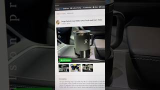 Large Swivel Cup Holder found on MakerWorld 3d 3dprinting tesla coffee adapter hydroflask [upl. by Esenwahs]