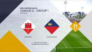 Gibraltar vs Liechtenstein  202425 UEFA Nations League  PES 2021 [upl. by Sonny]