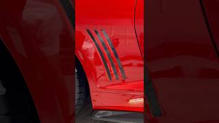 Wrapping Camaro Vents in Gloss Carbon Fiber🩸 carwrap carwrapping carwraps [upl. by Christy]