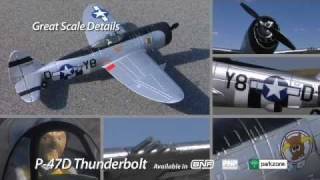 P47D Thunderbolt BNF amp PNP by ParkZone [upl. by Dorie]