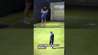 GOLF PRACTICE difficult is an understatement But now follow this golf golfswing golftips [upl. by Devlen]