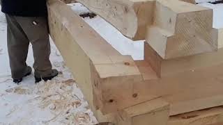 Full scribe locked dovetail joinery [upl. by Elahcar815]