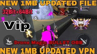 Ob46 Magic Bullet  Hologram  Free Fire Anti Blacklist Cs Rank Working Data Config File [upl. by Yslek]