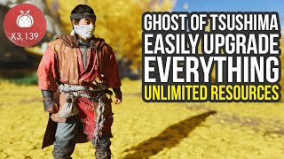 Ghost Of Tsushima Tips And Tricks For Unlimited Supplies Predator Hide Steel Yew Wood amp More [upl. by Tomkins75]