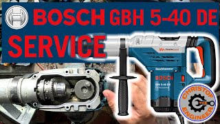 BOSCH Bohrhammer GBH 540 DE Reparatur und Service [upl. by Duyne]