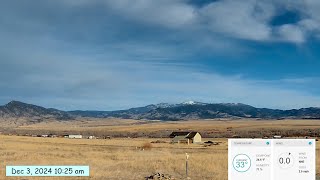 Weathercam timelapse Dec 3 2024 [upl. by Donough]