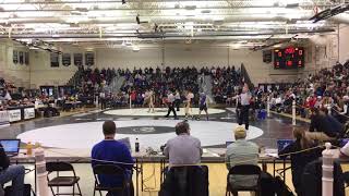 22418 Jack Prendergast vs Southern Region 8Consolation Finals120lbs [upl. by Adaha]