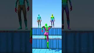 GTA 5 Epic Spiderman Ragdolls  Jumps  Fails ep219 shorts [upl. by Nakasuji177]