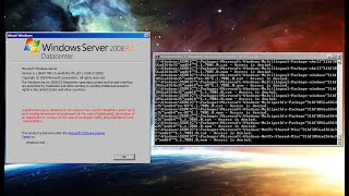 Destroying Windows Server 2012 Build 7801 [upl. by Seafowl]