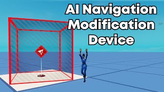 How to use the AI Navigation Modification Device in Fortnite Creative [upl. by Formenti]