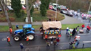 Holzlarer Karnevalszug 2018  Kautexstraße Ecke Finkenweg [upl. by Keynes]