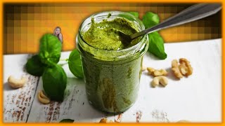 Bestes veganes Basilikum Pesto schnell amp einfach [upl. by Carter48]