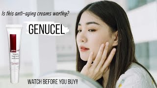 Genucel Review  An antiAging Cream or Scam Watch this before buying [upl. by Cressida]