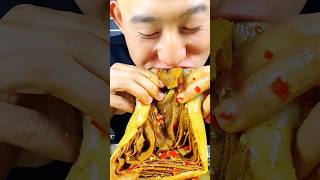 Which part of a cow is a beef omasum mukbang asmr eatingchallenge viral [upl. by Caryn]