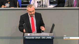 Alexander Ulrich DIE LINKE EUZBBG Mitwirkungs und Kontrollrechte stärken [upl. by Aicilla]