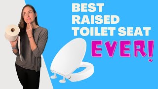 How to Install a Kohler Hyten Raised Toilet Seat  Install and Review [upl. by Dannye]