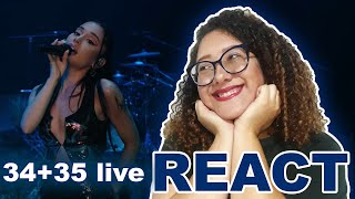 Ariana Grande  3435 Official Live Performance  Vevo  REACTION  REACT  O MUNDO DOS REACTS [upl. by Orat807]