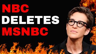 MSNBC stars PANIC as OWNER deletes CABLE NEWS channels [upl. by Nosniv]