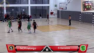 NCR Valongo VS Basquete Barcelos [upl. by Lleda]