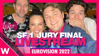 Eurovision 2022 First SemiFinal Jury Rehearsal livestream from Turin [upl. by Aihsal]