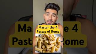 Italy Food Explained Rome’s Iconic Pastas italy italianfood [upl. by Serge]