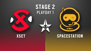 XSET vs Spacestation  North American League 2022  Stage 2  Playday 1 [upl. by Lud899]