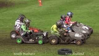 Mower Racing Fun in Tokoroa New Zealand [upl. by Chiles]