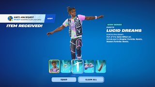 the juice WRLD skin does THIS [upl. by Agathy439]