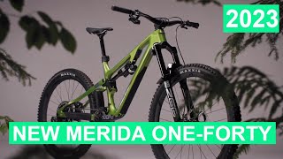 NEW Merida bike technology for Merida oneforty and merida onesixty 2023 [upl. by Morena845]