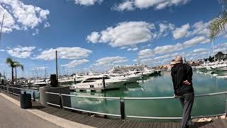 Vilamoura Harbour Walking Tour Marina De Vilamoura Algarve Portugal 53K 4k Ultra HD March 2024 [upl. by Tillford]