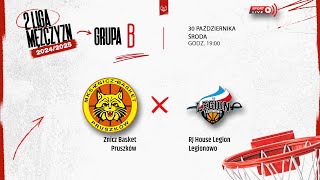 Znicz Basket Pruszków  RJ House Legion Legionowo 2 LM [upl. by Eerb]