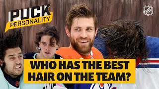 Who Has the Best Hair on the Team  Puck Personality [upl. by Schnapp]