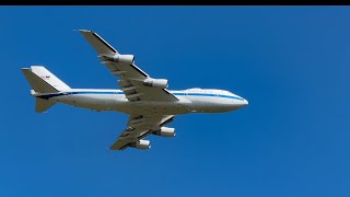 For US PresidentTop Military  Boeing E4B  Flyby Airshow London Ontario  250 Million plane [upl. by Paik659]