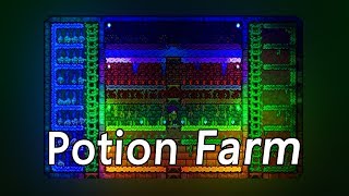 Terraria Potion Farm Guide [upl. by Orpah]