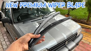 New Premium Wiper Blade Install in Maruti 800  Tornado Wiper blade  THE S ZONE [upl. by Rechaba]