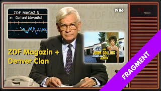 ZDF Magazin Schluss  Denver Clan Anfang 1986 [upl. by Rena489]