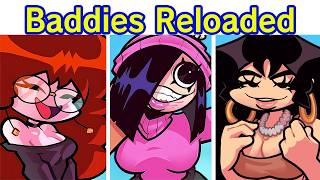 Friday Night Funkin VS FNF Baddies Reloaded FULL WEEK  Cutscenes FNF Mod Stalker GirlPicoGF [upl. by Laehcim]