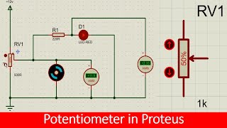 Digital Potentiometer Control Using Arduino  X9C103 [upl. by Sandstrom]