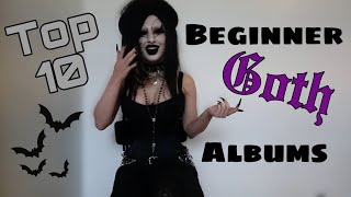 Top 10 Albums You Should Listen To To Get Into Goth Music  Mamie Hades [upl. by Tonl]