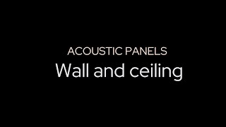 Transform Your Space with Acoustic Panels for Walls amp Ceilings  Unidus Acoustics acousticpanels [upl. by Addiego]