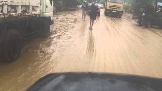 Saint Lucia Post Christmas Eve Floods  Journey to Dennery [upl. by Noiramaj]