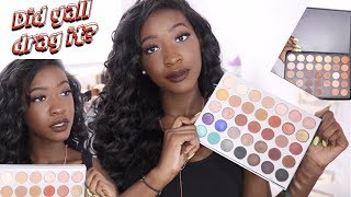 Jaclyn Hill x Morphe Brushes Palette  Demo  Review [upl. by Aryt582]