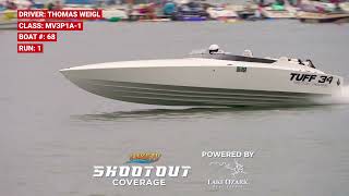 Thomas Weigl 134mph at Lake of the Ozarks Shootout [upl. by Constant]