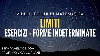 02 LIMITI  FORME INDETERMINATE [upl. by Benzel]