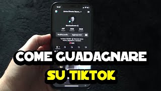 Come guadagnare su TikTok [upl. by Flagler550]