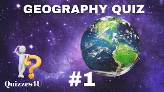 Geography Trivia Quiz 1  40 Geography Questions with Answers  Multiple choice test  Pub Quiz [upl. by Anauqahs]